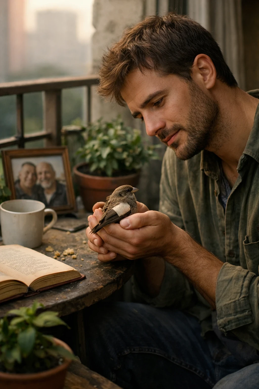 image about صديق فوق الشباك