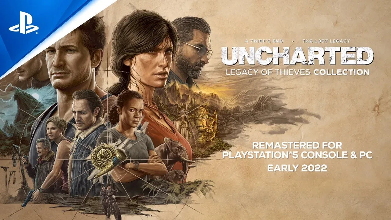 image about **تطور سلسلة Uncharted: من كنوز الأساطير إلى قمة ألعاب المغامرات**