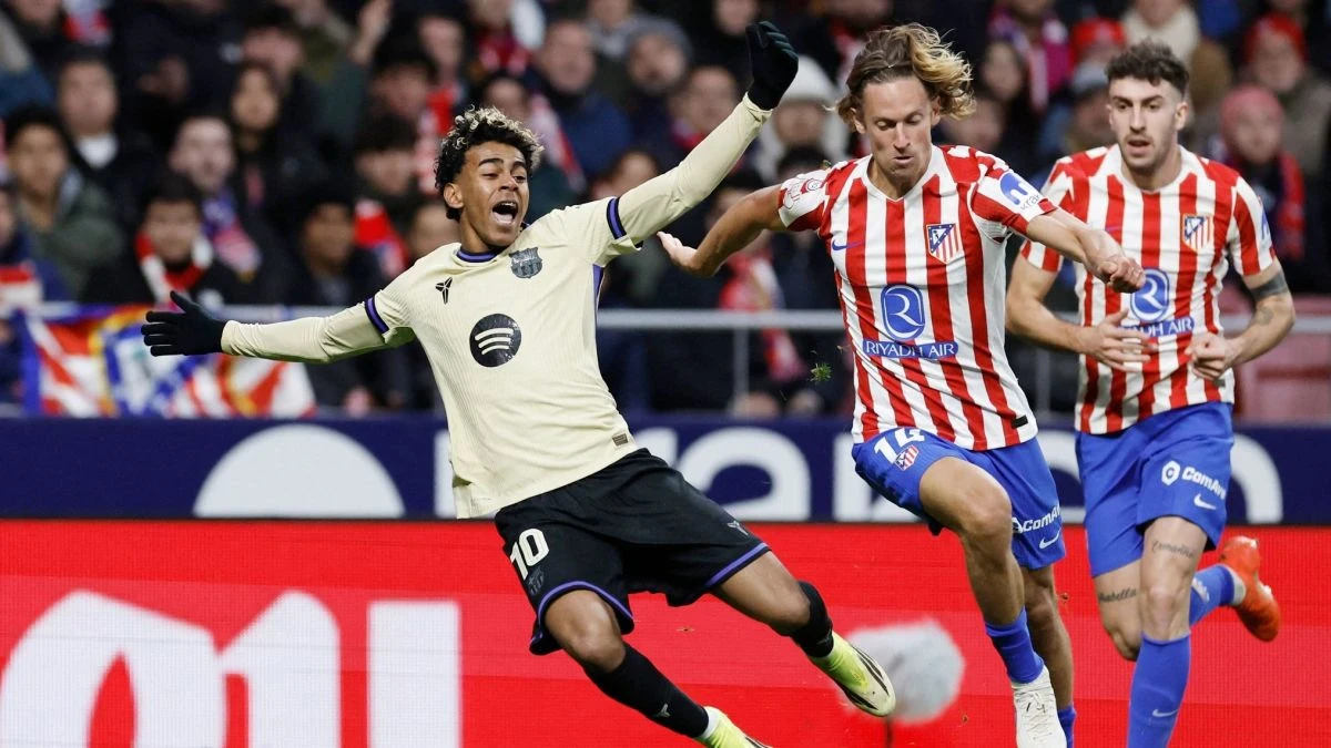 image about برشلونة يعلن تقدمه بشكوى رسمية إلى الاتحاد الإسباني لكرة القدم، بشأن حكم مباراة أتلتيكو مدريد، إلى جانب حكم تقنية الفار