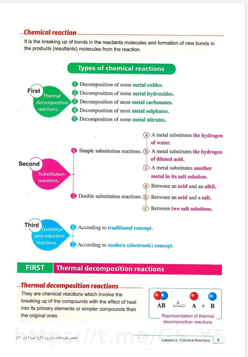 image about تحميل كتاب المعاصر في مادة العلوم للصف الثالث الإعدادي الترم الثاني ٢٠٢٦ pdf