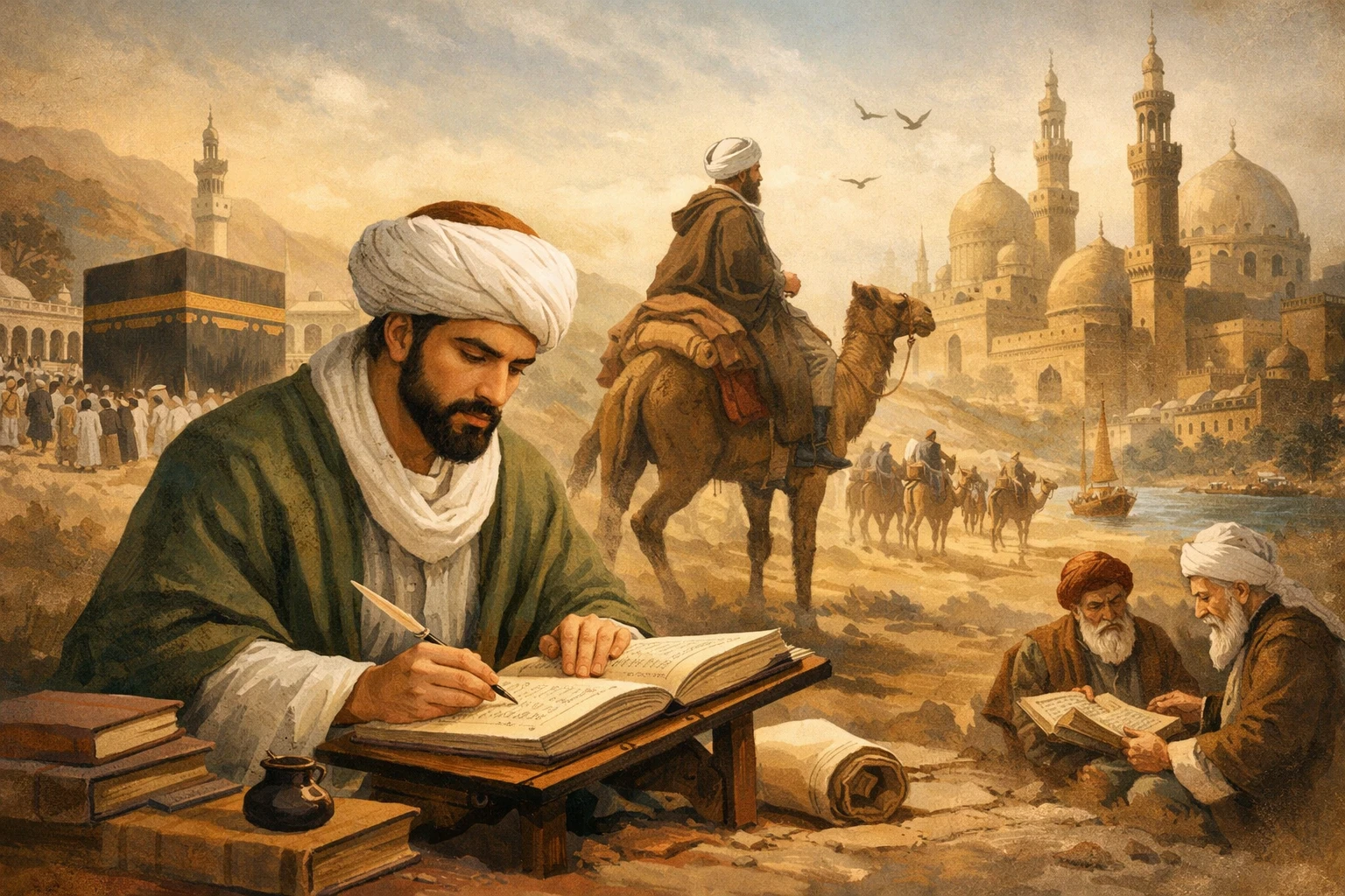 image about رحلة الإمام الشافعي في التعليم