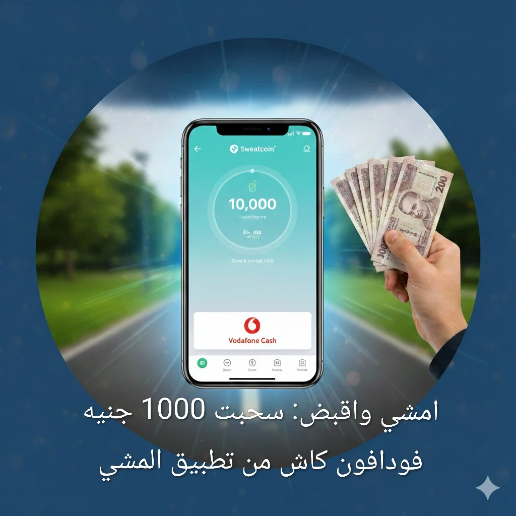 image about ثغرة 2026: كيف سحبت 1000 جنيه فودافون كاش من تطبيق المشي (طريقة حصرية لأول مرة)