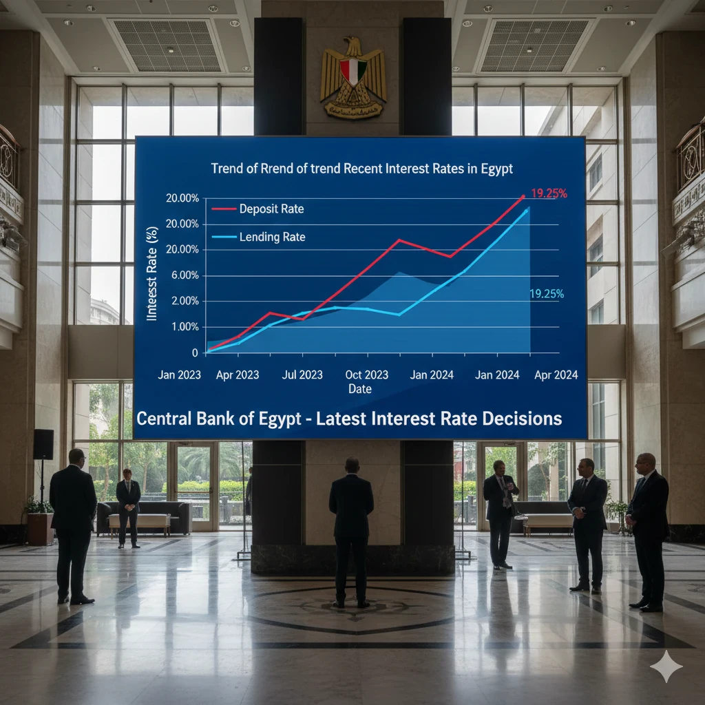 image about قرار البنك المركزي المصري بخفض أسعار الفائدة وتأثيره على أسعار المنتجات والذهب