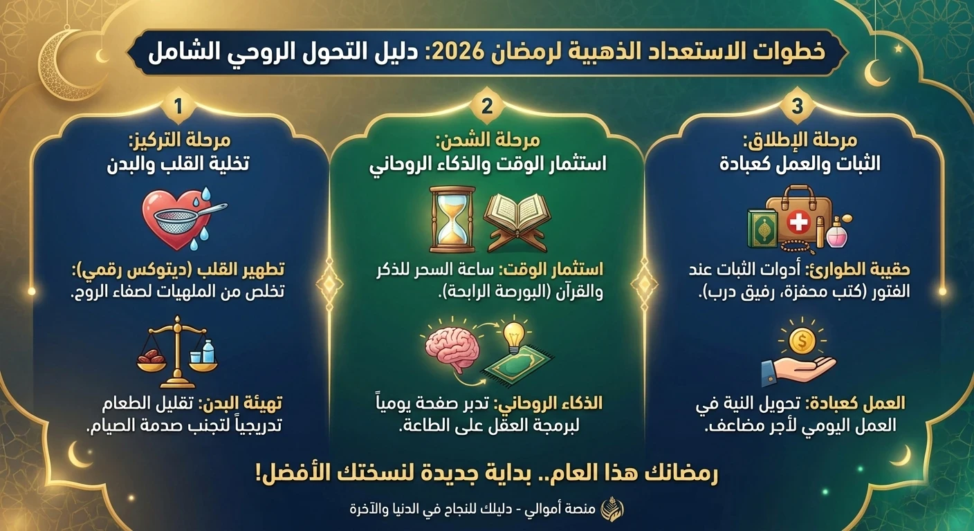 image about كيف تجعل رمضان 2026 نقطة الانطلاق للطاعات