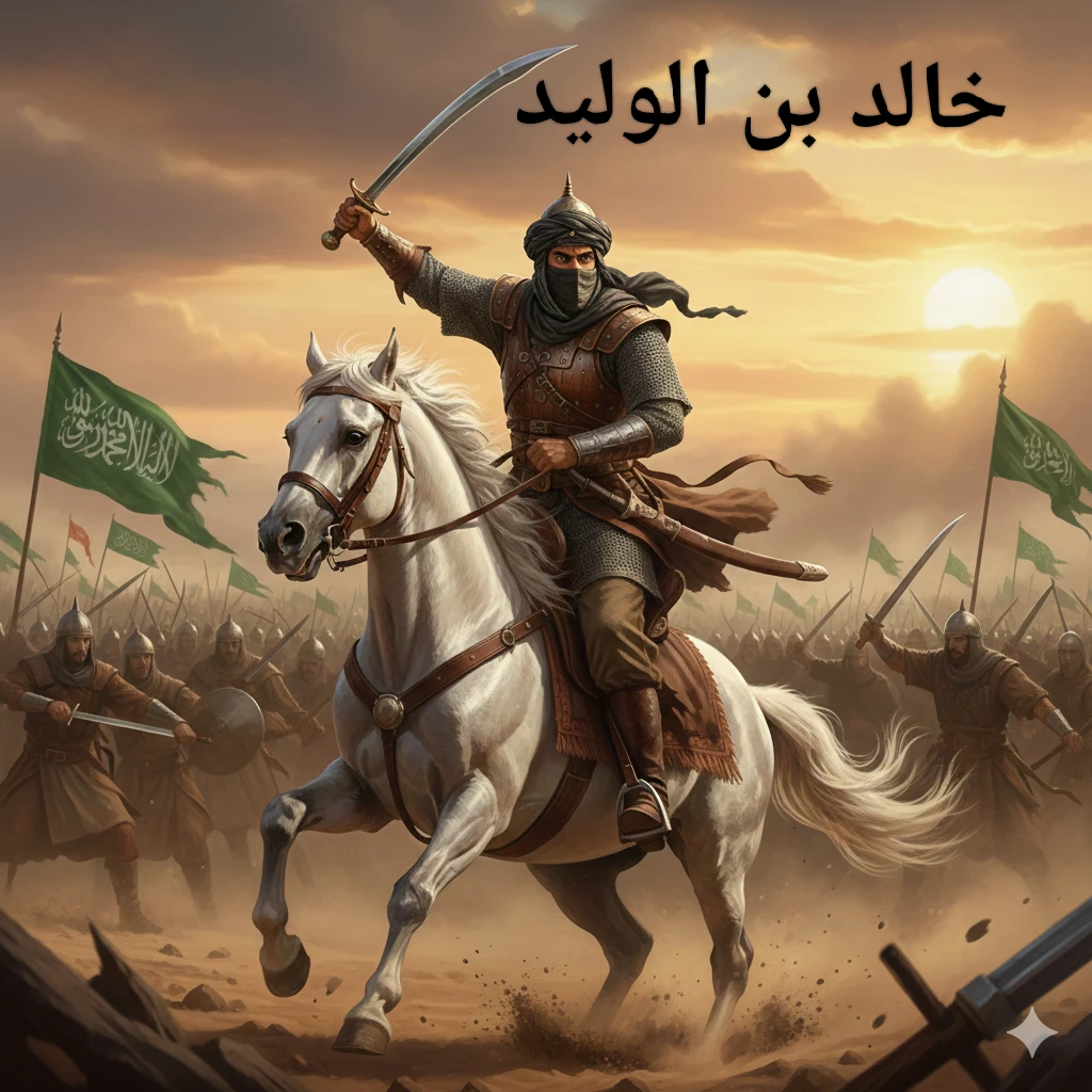 image about قصة خالد بن الوليد كما وردت في صحيح البخاري | كيف أصبح أخطر أعداء الإسلام أعظم أبطاله؟