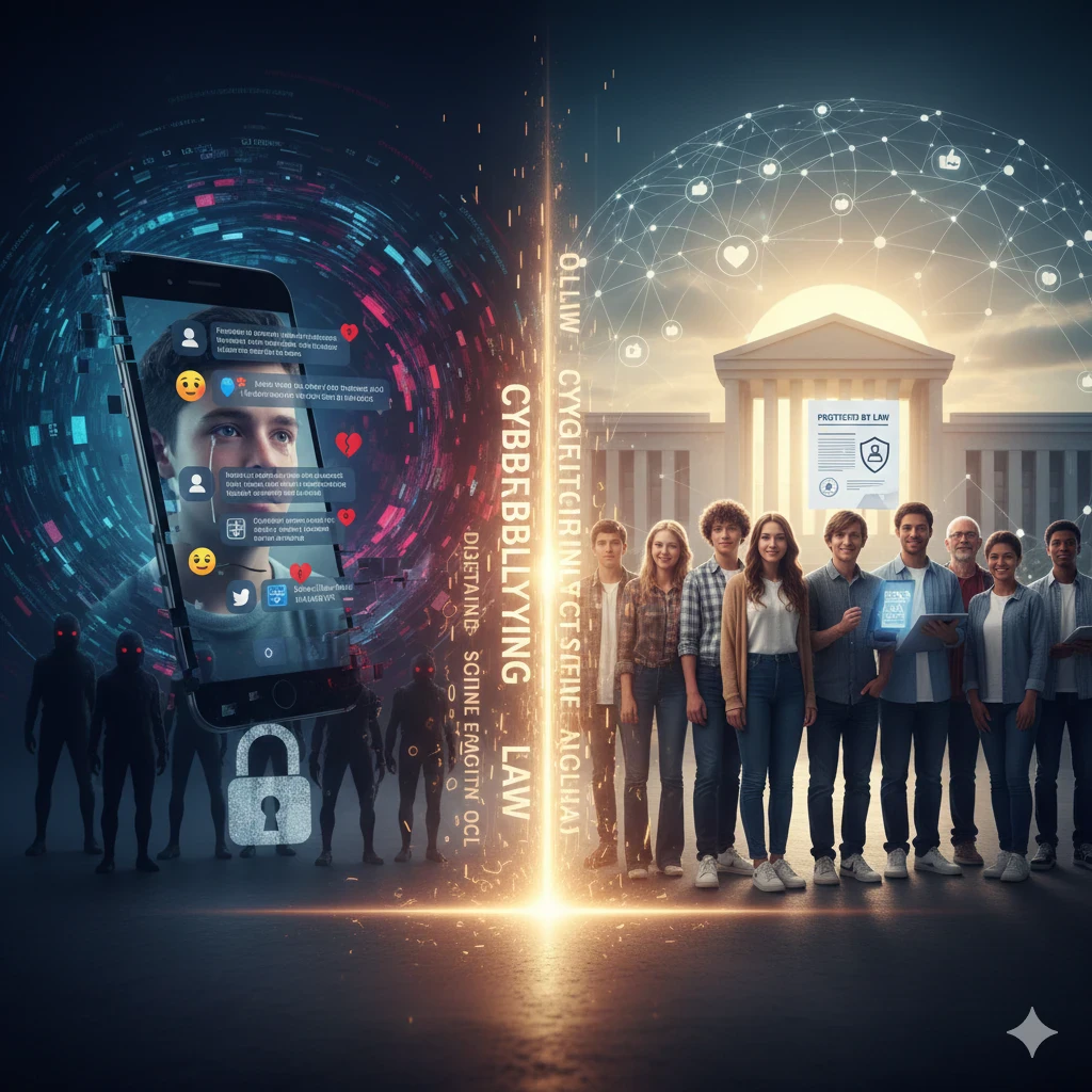 image about تشريع مكافحة التنمر الإلكتروني