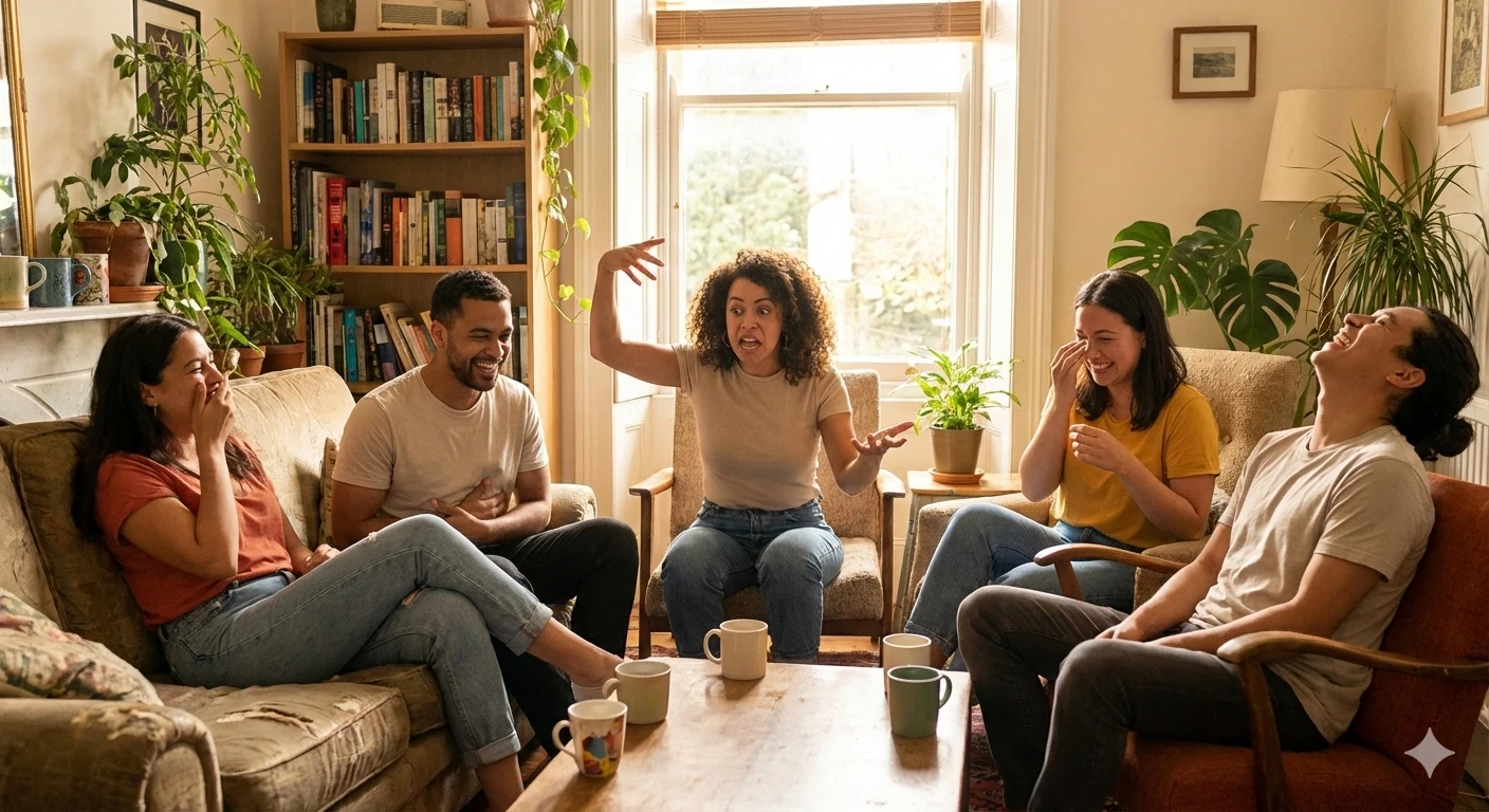 image about ضحكات من القلب: جولة في عالم القصص المضحكة