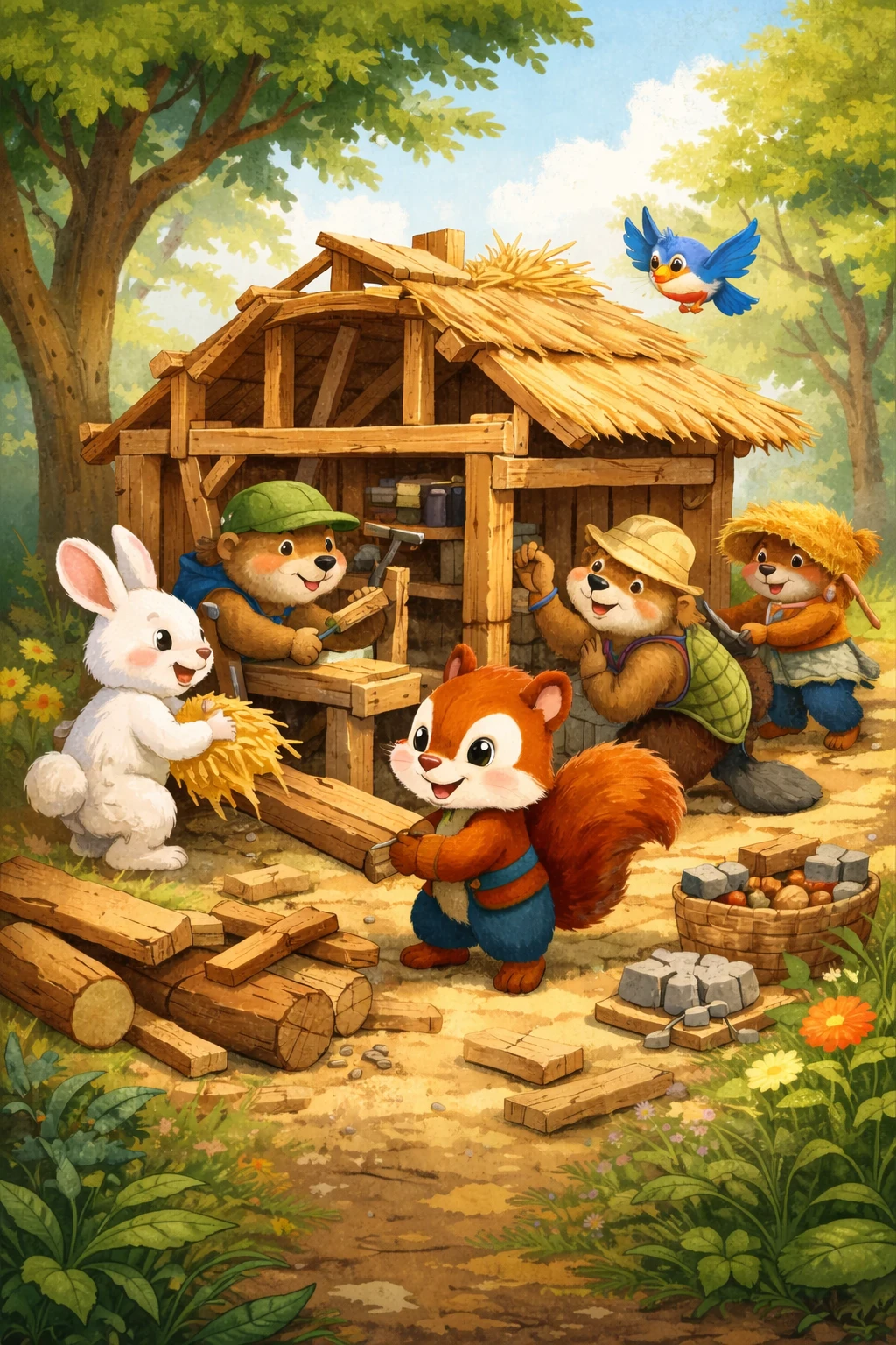 image about قصص أطفال: عودة فلفول السنجاب وقرار المشاركة الشجاع 🌰🐿️ (الجزء الثاني)