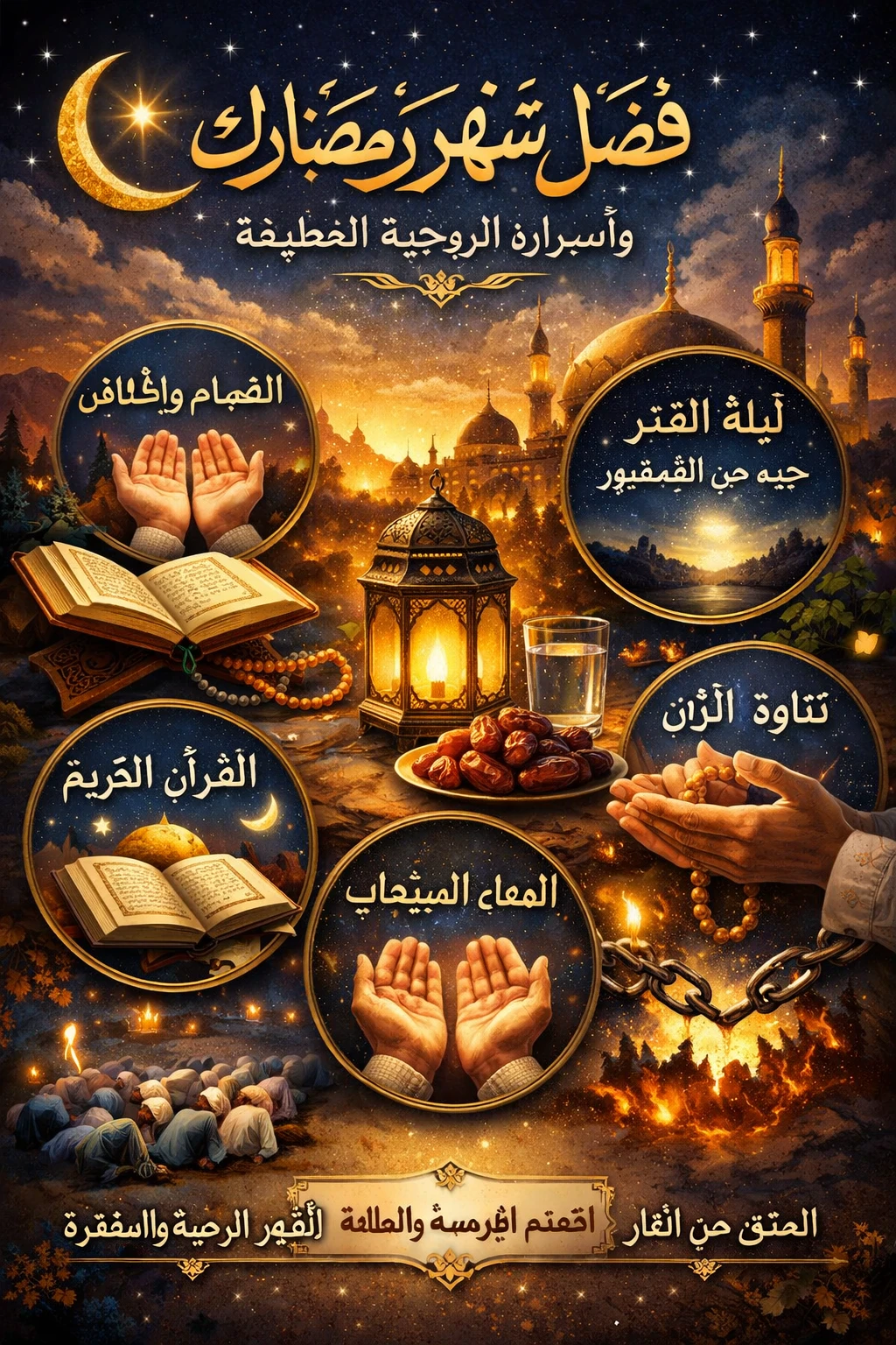 image about فضل شهر رمضان المبارك وأسراره الروحية العظيمة