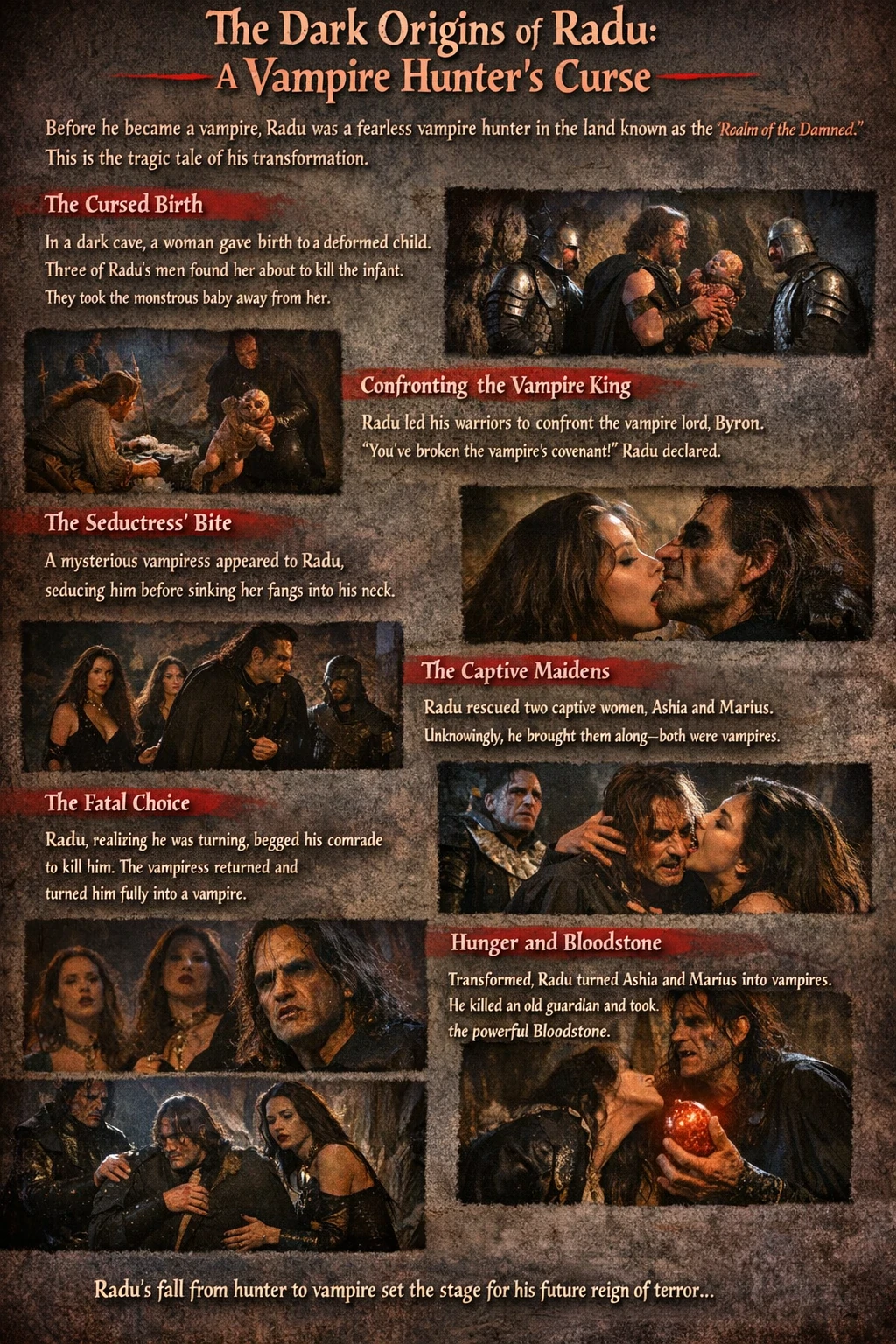 image about  الأصول المظلمة لرادو: لعنة صياد مصاصي الدماء