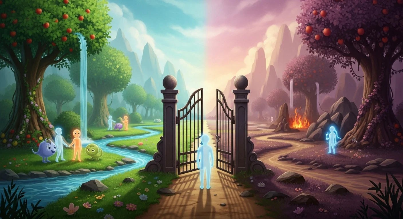 image about رحلة النفس بعد الموت في القرآن والسنة | ماذا يحدث في القبر؟ وما هو البرزخ؟