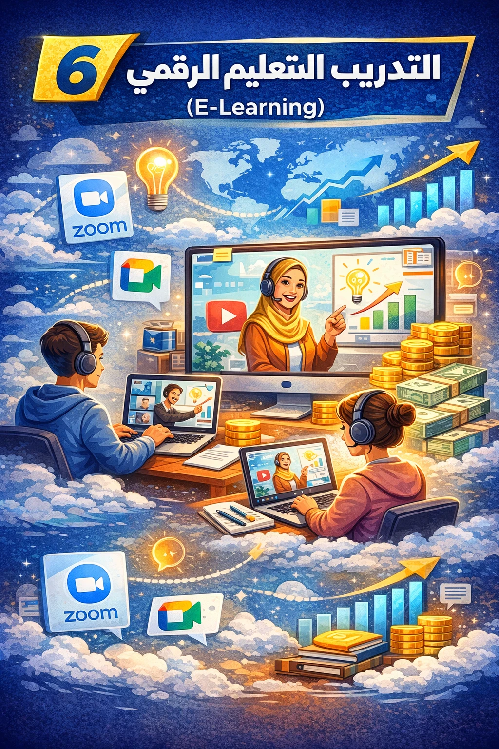 image about 🚀 7 طرق مضمونة للربح من الإنترنت في 2026: دليل المبتدئين من الصفر إلى دخل مستدام ✅