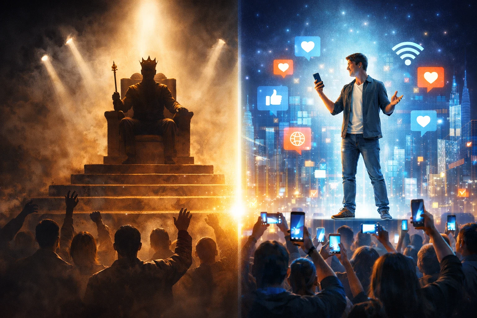 image about تحوّل معنى القوة من السيطرة إلى الظهور: هل أصبحت القوة تُقاس بالحضور الرقمي لا بالفعل الواقعي؟