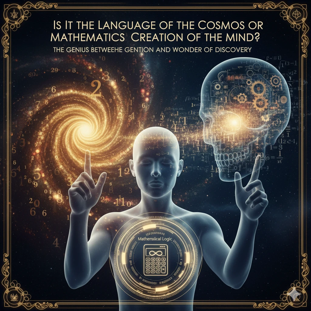 image about لغة الكون أم نتاج العقل؟ الرياضيات بين عبقرية الاختراع ودهشة الاكتشاف