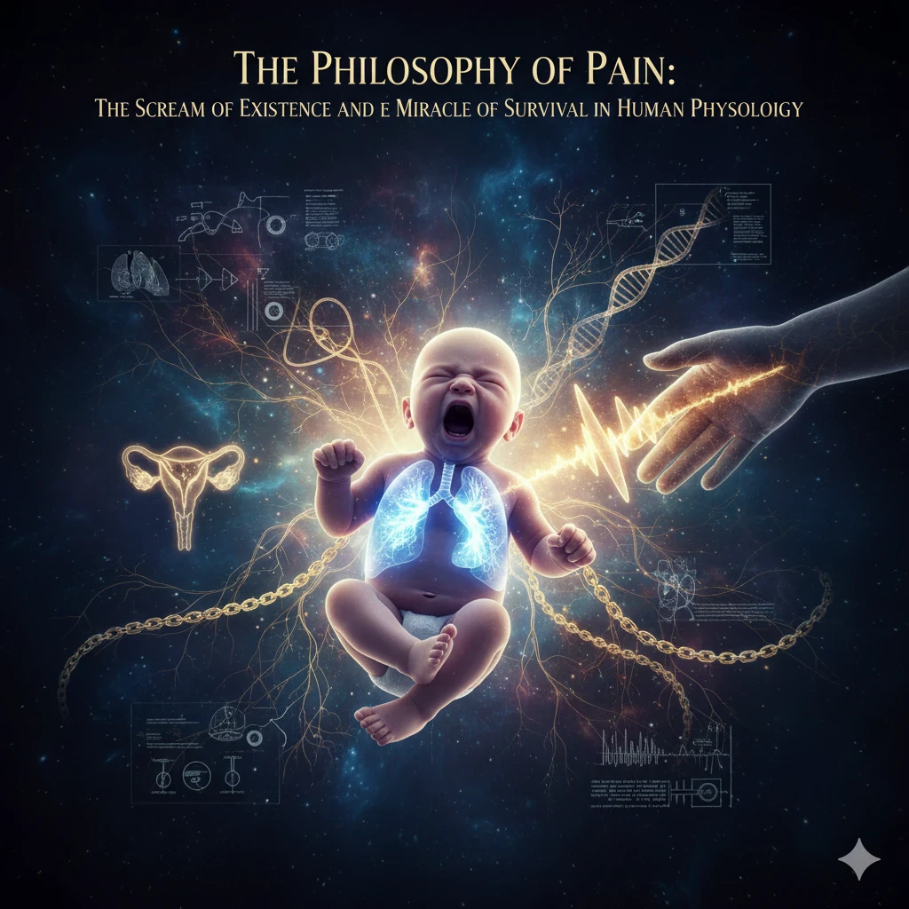 image about فلسفة الألم: صرخة الوجود ومعجزة البقاء في التكوين البشري