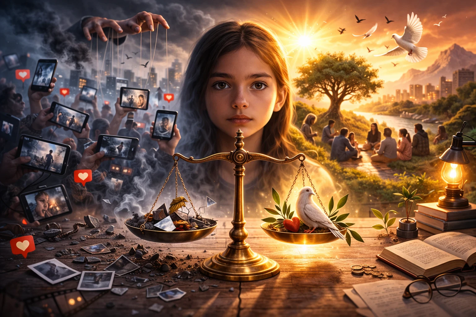 image about الصدق في زمن الصورة: هل ما زالت الحقيقة قيمة أخلاقية؟