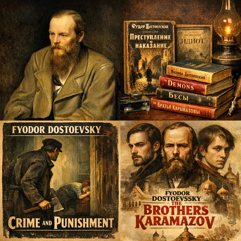 image about دوستوؤفسكي عملاق الأدب الروسي