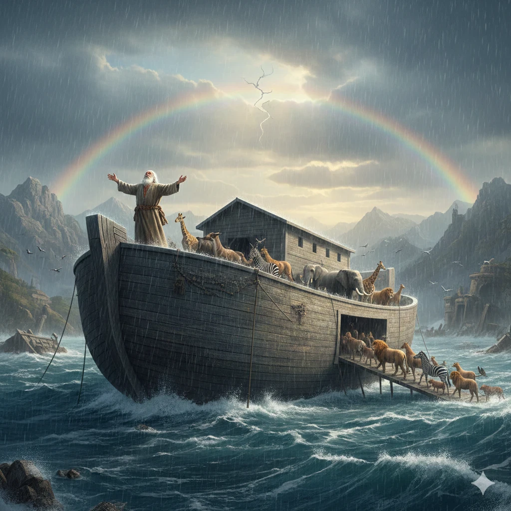 image about قصة سيدنا نوح عليه السلام ...دعوة الصبر والايمان في مواجهة 