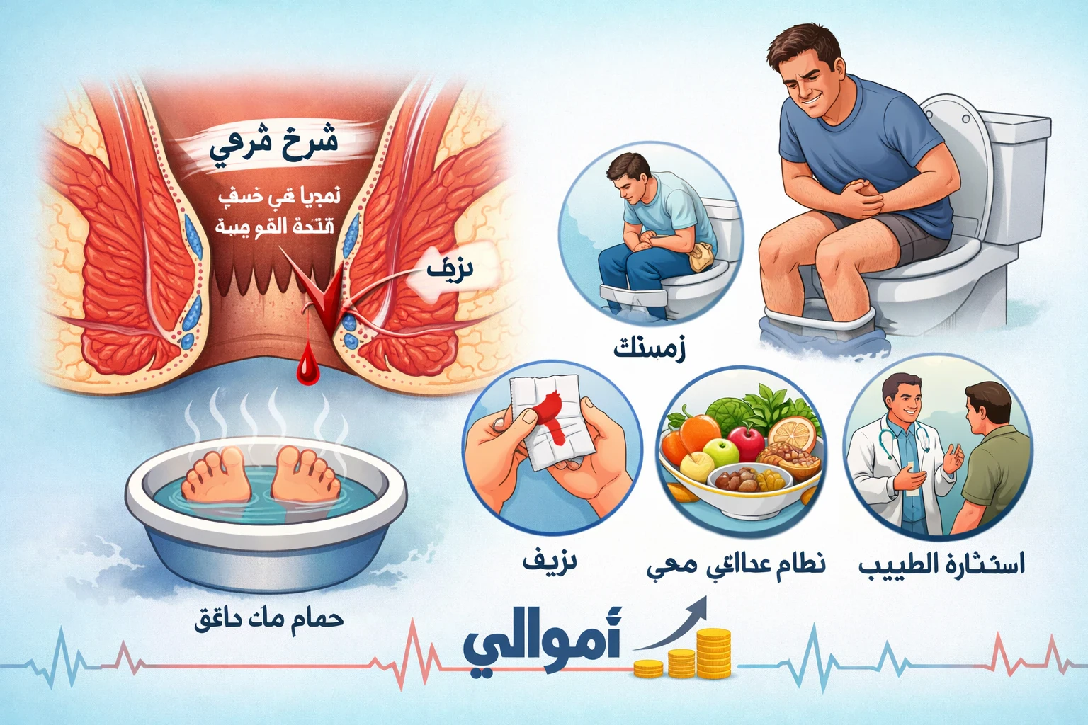 image about الشرخ الشرجي — تعريف مبسّط ونصائح عملية