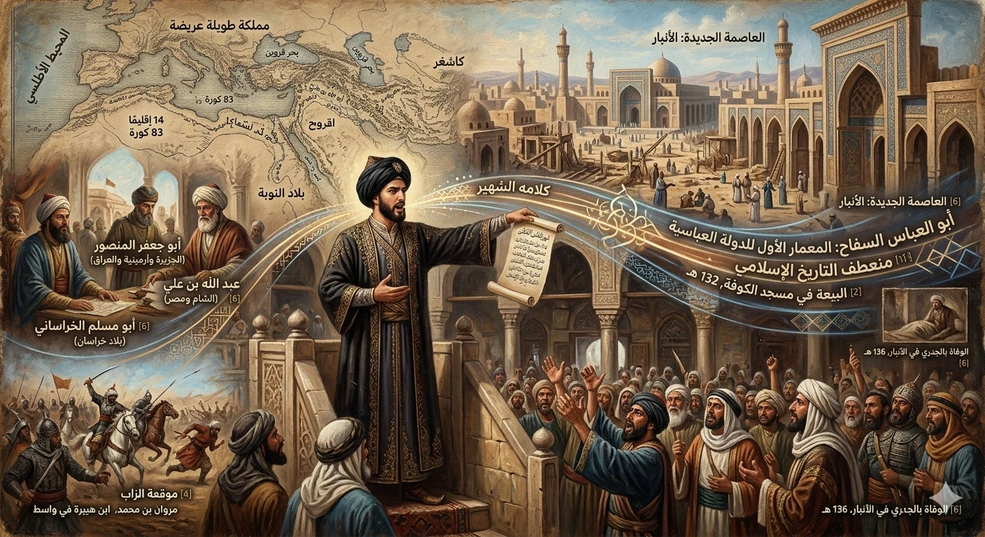 image about أبو العباس السفاح: المعمار الأول للدولة العباسية ومنعطف التاريخ الإسلامي