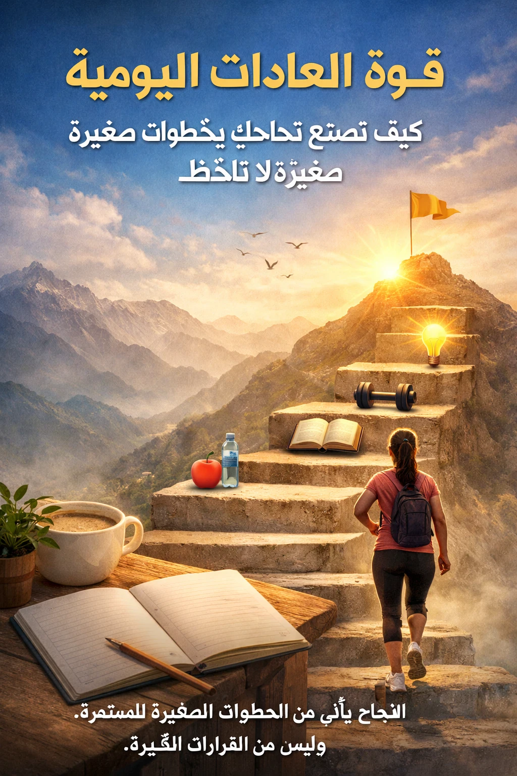 image about قوة العادات اليومية: كيف تصنع نجاحك بخطوات صغيرة لا تُلاحظ