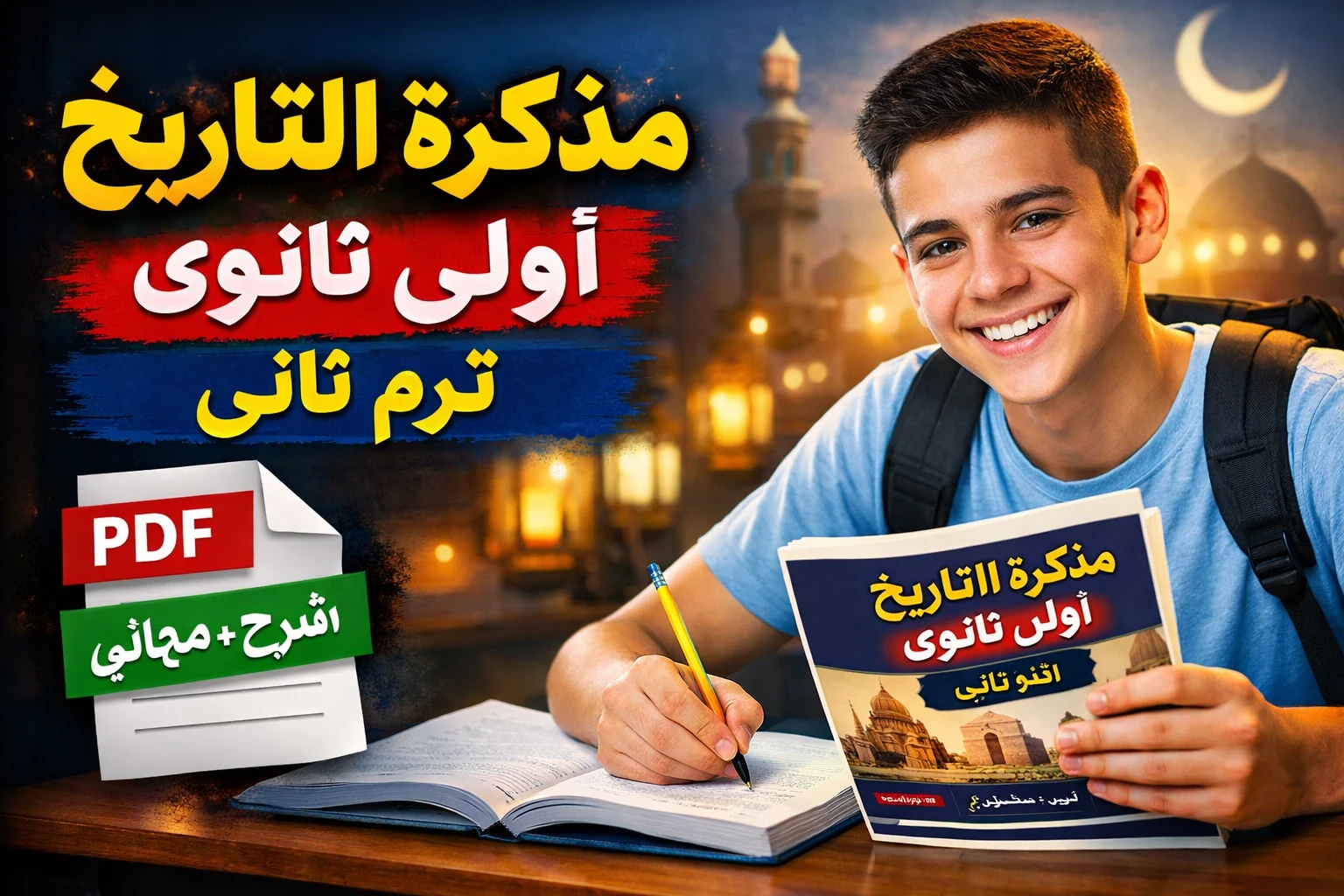 image about مذكرة التاريخ أولى ثانوي 