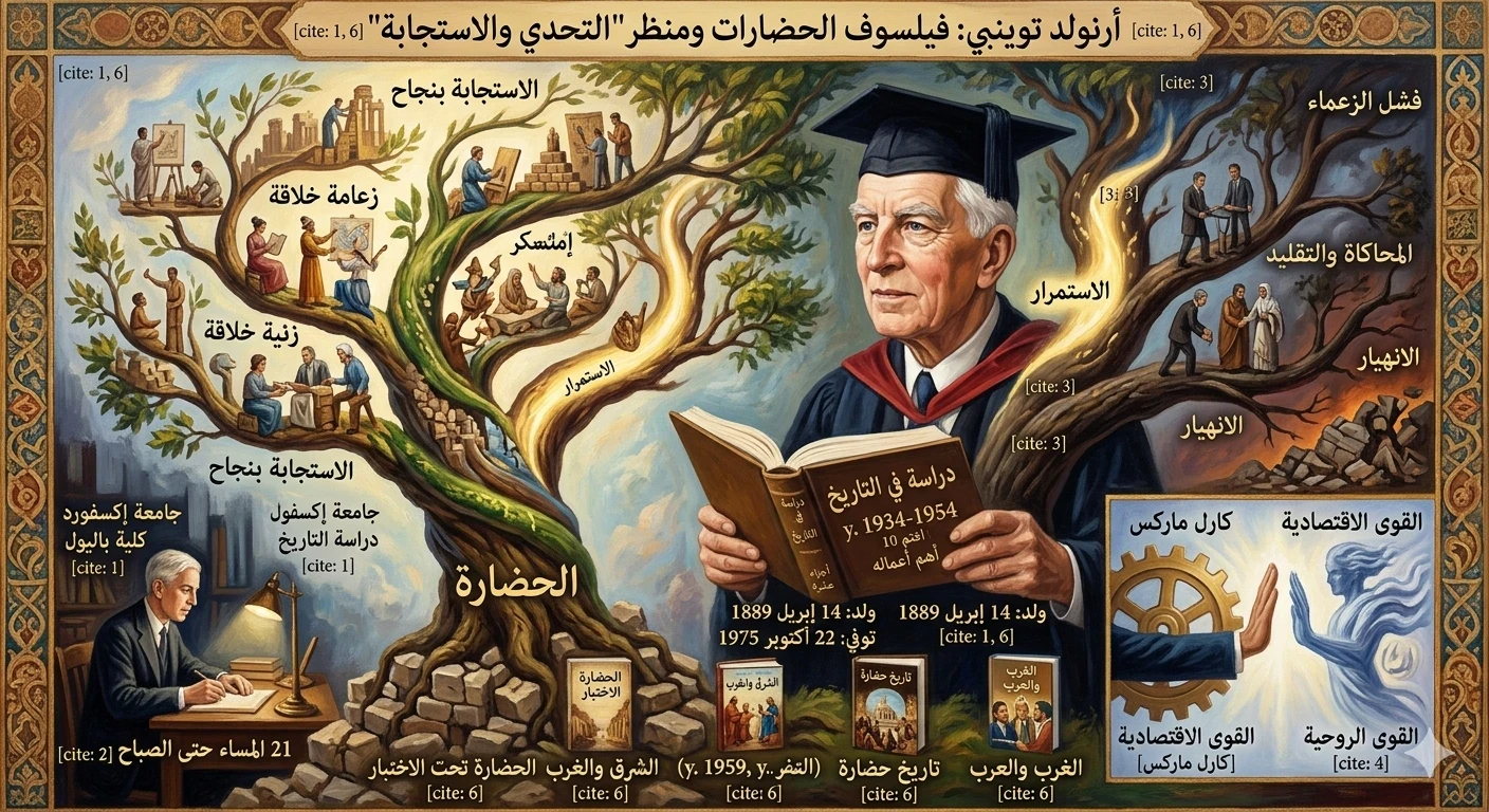 image about أرنولد توينبي: فيلسوف الحضارات ومنظر 