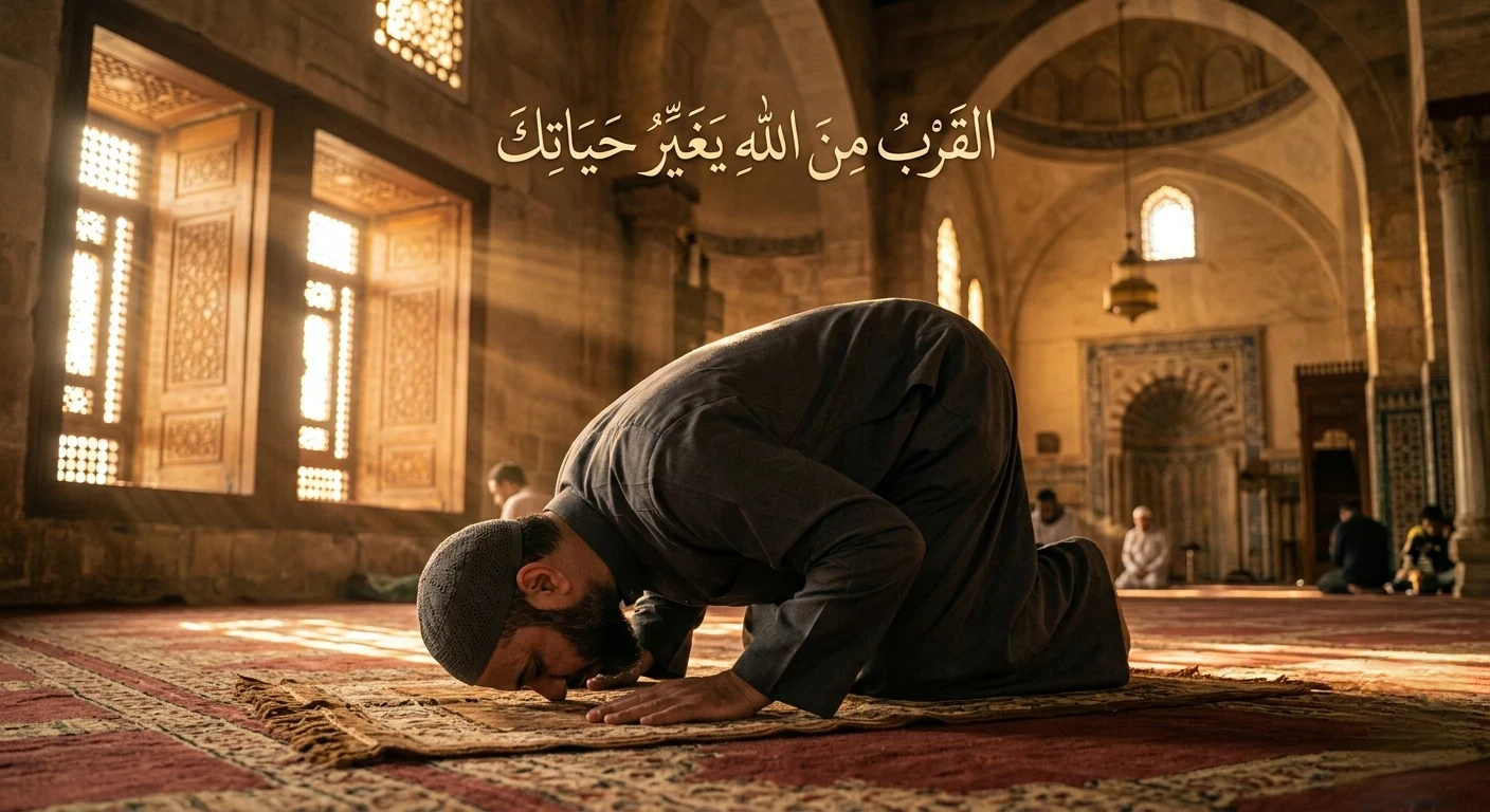 image about أثر القرب من الله في تغيير حياة المسلم