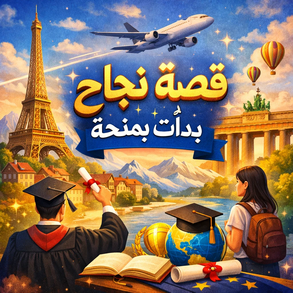 image about المنح الدراسية في أوروبا… الطريق اللي بدأ بيه آلاف قصص النجاح الحقيقية 🌍🎓
