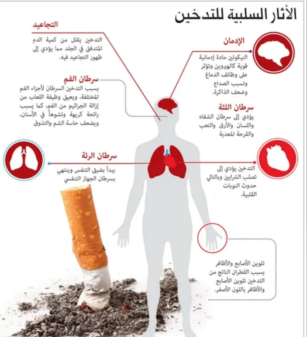 image about أضرار التدخين على الصحة وكيفية الإقلاع نهائياً