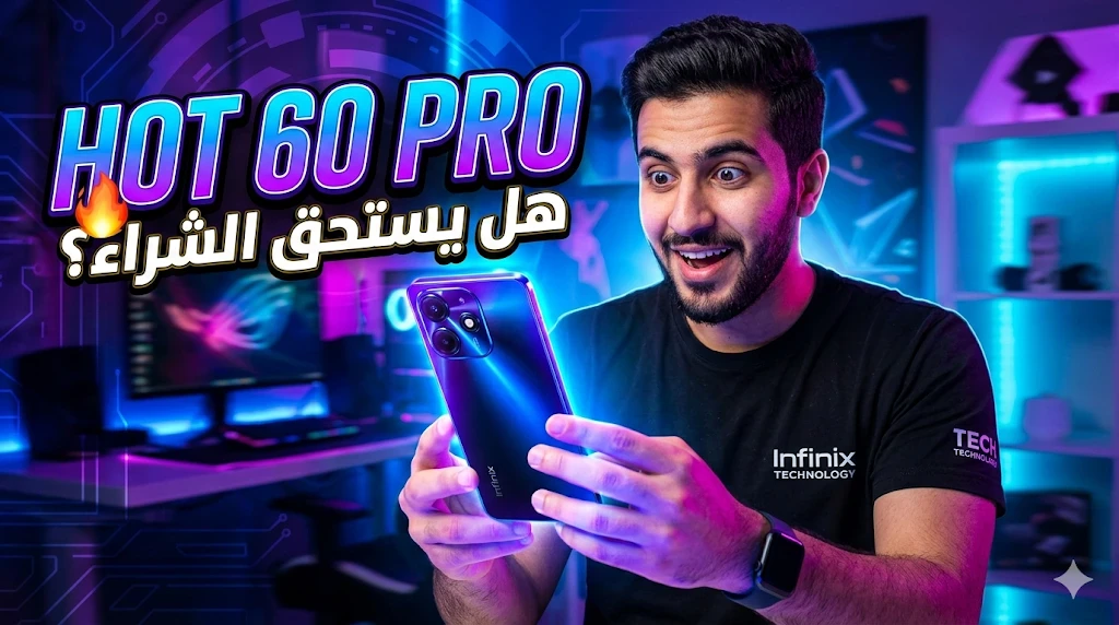 image about مراجعة شاملة لهاتف Infinix Hot 60 Pro – هل يستحق الشراء في 2026؟  سنري اليوم