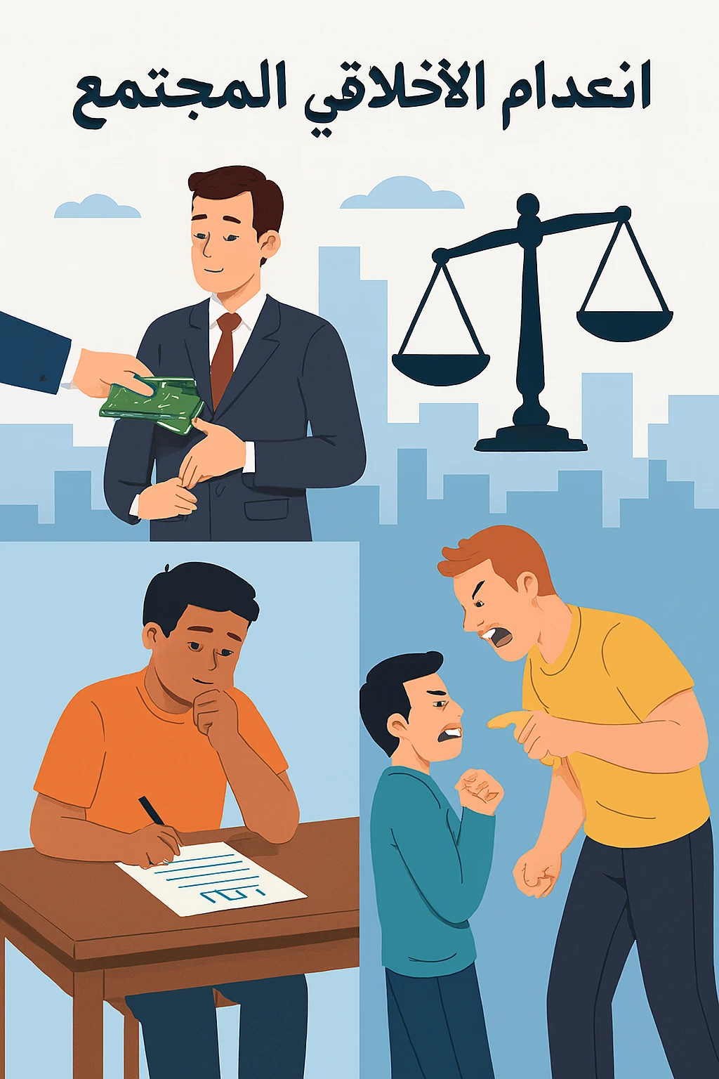 image about انهيار القيم حين يفقد المجتمع اخلاقه