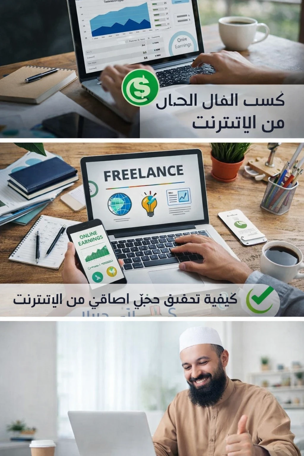 image about طرق حلال لتحقيق دخل إضافي من الإنترنت للمبتدئين والمحترفين 