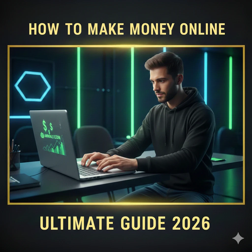 image about الربح من الإنترنت في 2026: دليل شامل لتحقيق الاستقلال المالي الرقمي
