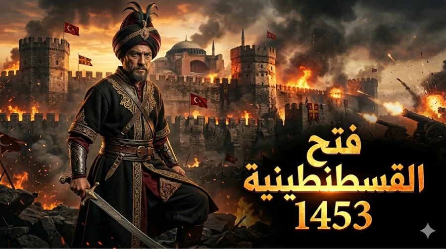 image about كيف قام السلطان محمد الثاني اسقاط اسوار القسطنطينيه بعد حصار 55 يوماَ