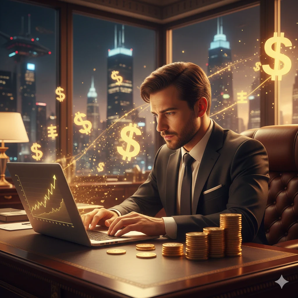 image about كسب المال من الشبكة في 2026 إطار الفرص في اقتصاد الرقمي (Making money online in 2026)