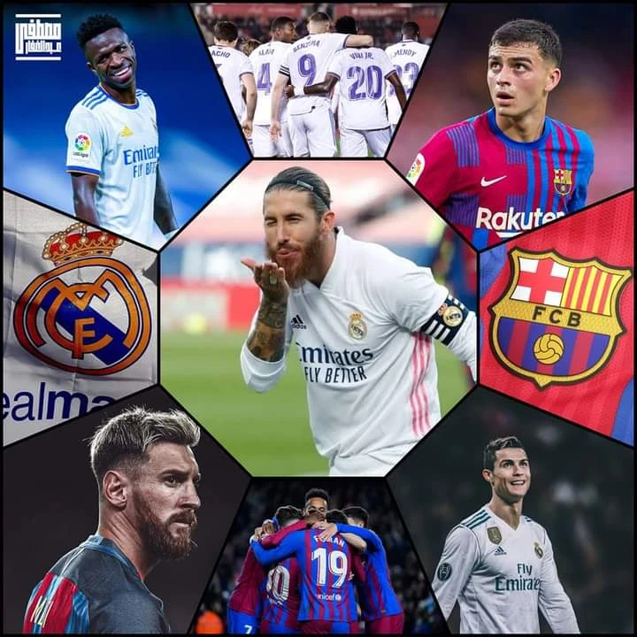 image about مقارنة بين ريال مدريد وبرشلونة 2022 قبل مباراة الكلاسيكو اليوم