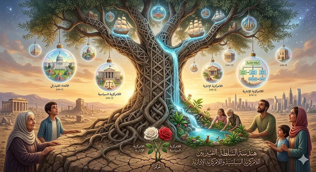 image about هندسة السلطة: التمييز بين اللامركزية السياسية واللامركزية الإدارية