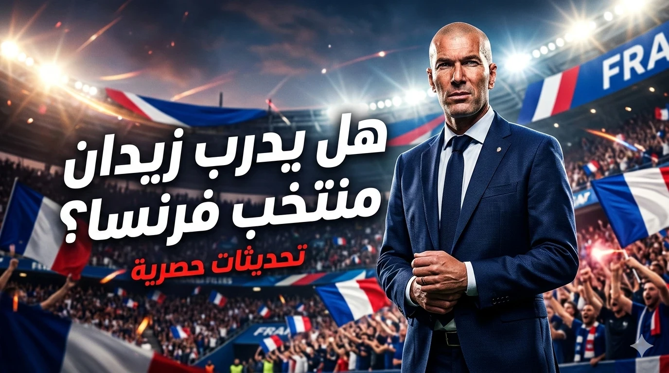 image about زيدان ومنتخب فرنسا… هل يكتب الأسطورة فصلاً جديدًا في تاريخ الديوك؟