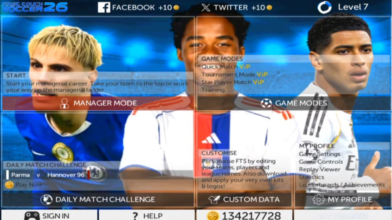 image about تحميل لعبة FTS 2026 للاندوريد وباخر الانتقالات والاطقم وبدون انترنت