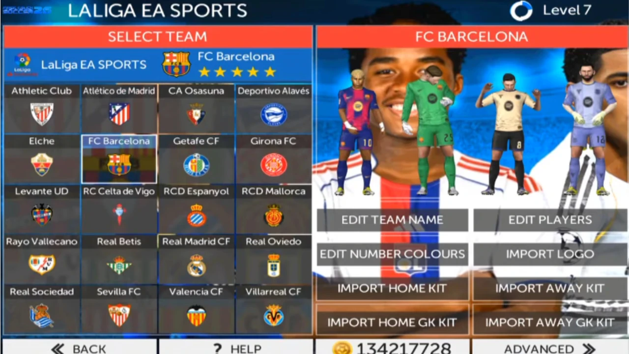 image about تحميل لعبة FTS 2026 للاندوريد وباخر الانتقالات والاطقم وبدون انترنت