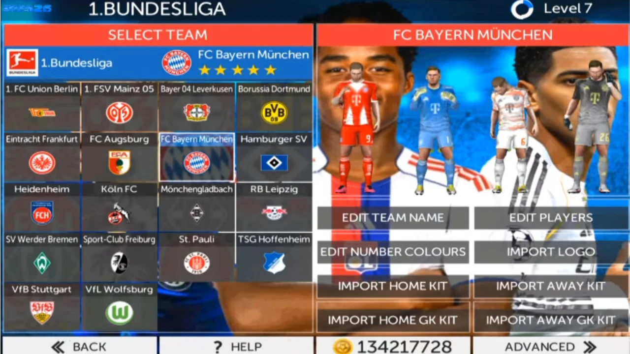 image about تحميل لعبة FTS 2026 للاندوريد وباخر الانتقالات والاطقم وبدون انترنت