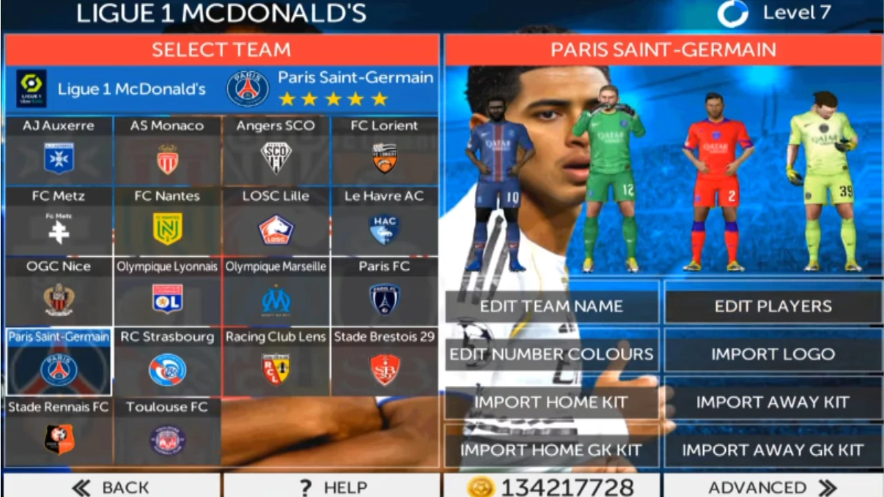 image about تحميل لعبة FTS 2026 للاندوريد وباخر الانتقالات والاطقم وبدون انترنت