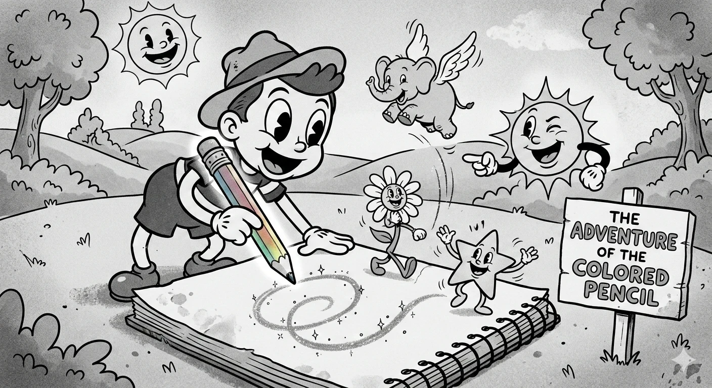 image about مغامرة قلم الألوان | قصة أطفال تعليمية عن الإبداع والثقة بالنفس