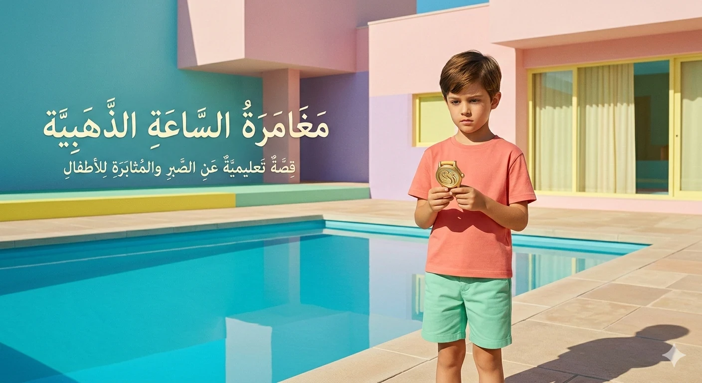 image about مغامرة الساعة الذهبية | قصة أطفال عن الصبر والمثابرة