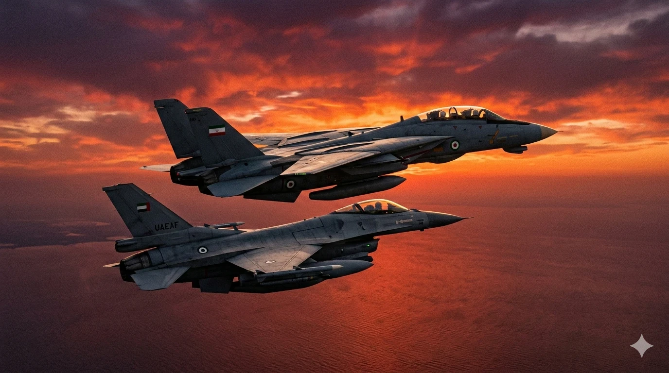 image about الطيران الحربي بين السماء والنار: كيف شكّل ميزان القوة في صراع إيران والدول الخليجية؟