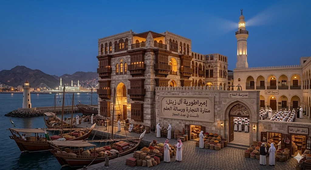 image about إمبراطورية آل زينل: منارة التجارة ورسالة العلم في وجدان الوطن