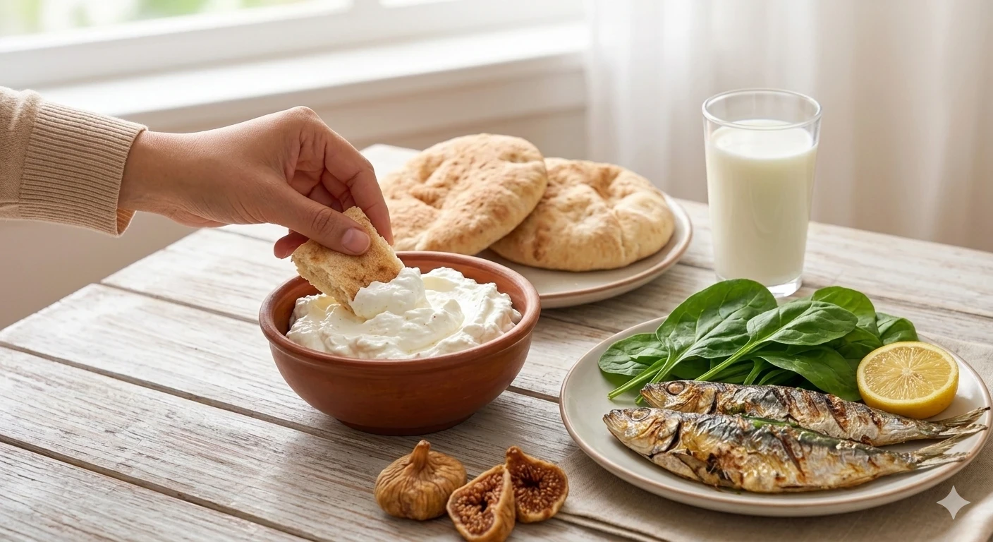 image about  “5 أطعمة وعادات يومية تغنيك عن مكملات الكالسيوم”🦴💪