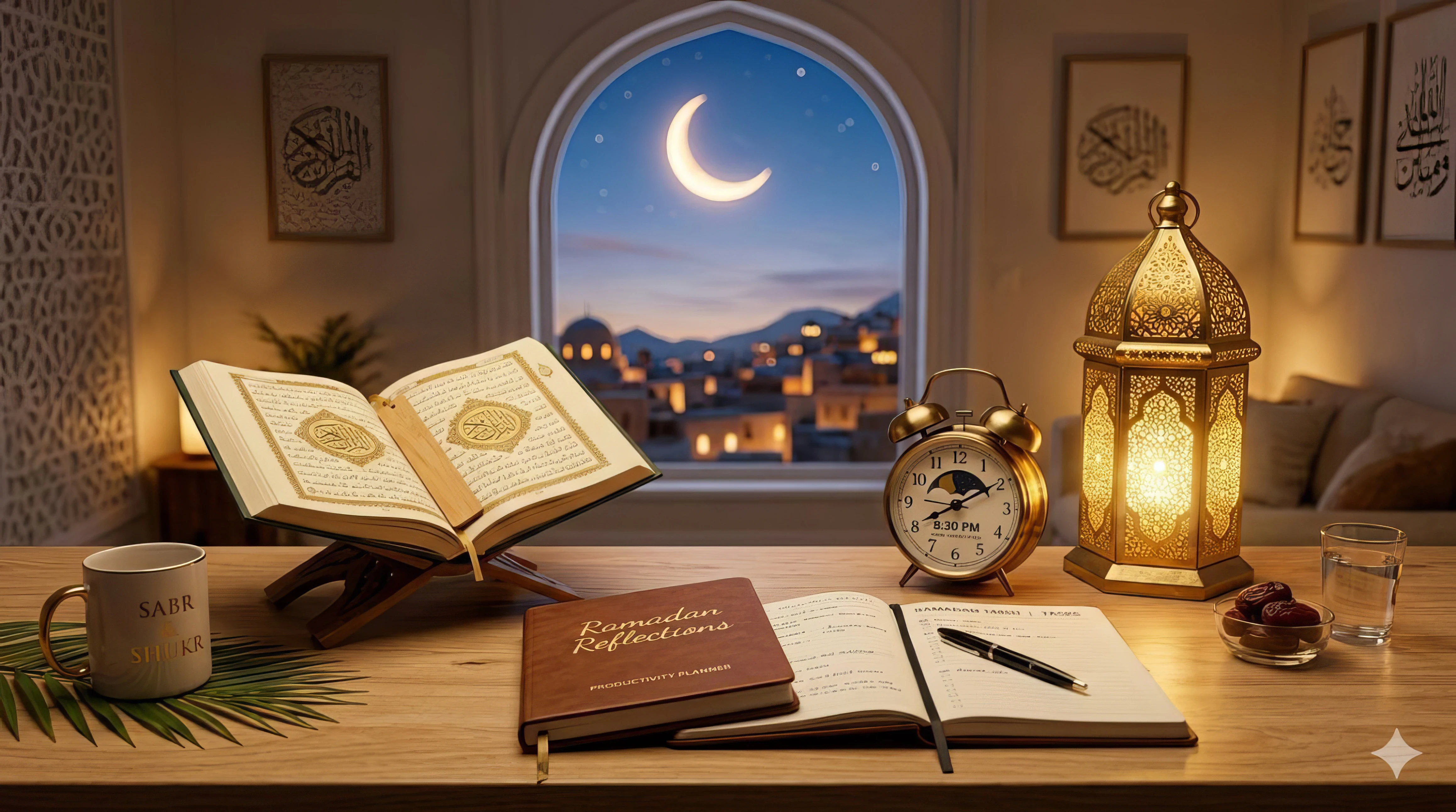 image about كيف تنظم وقتك في شهر رمضان بين العبادة والعمل والدراسة؟