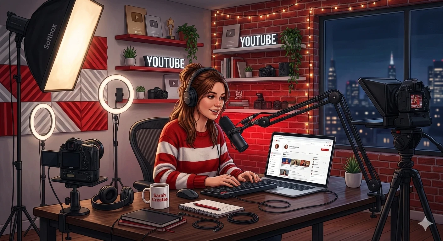 image about الربح من يوتيوب: دليل احترافي لبناء مصدر دخل مستدا